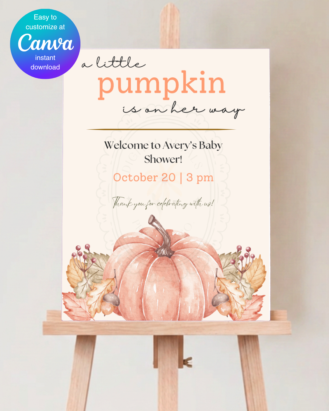 Baby Shower Welcome Signs