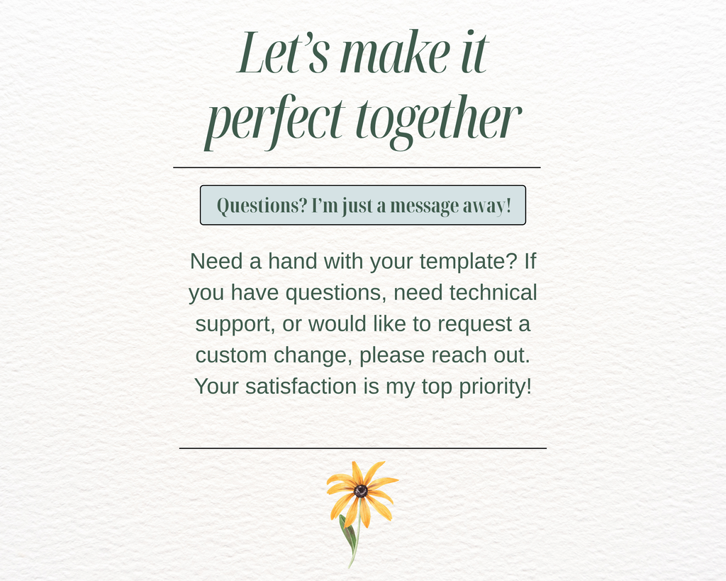 Autumn Heart Baby Shower Invitation | Autumn Floral Landscape | Canva Digital Download