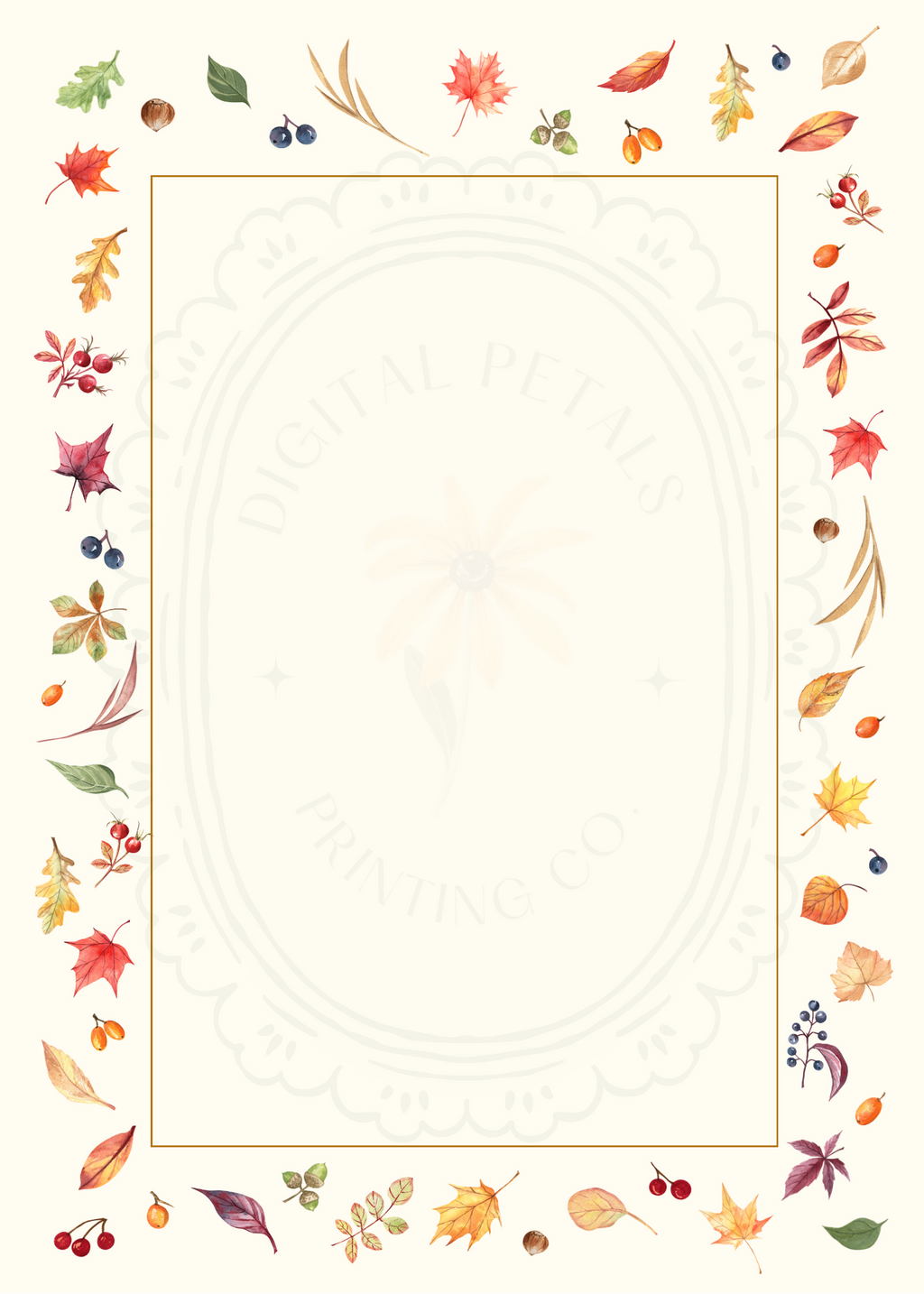 Terracotta & Cream Fall Leaves Baby Shower Welcome Sign | Editable Canva Template | Digital Download