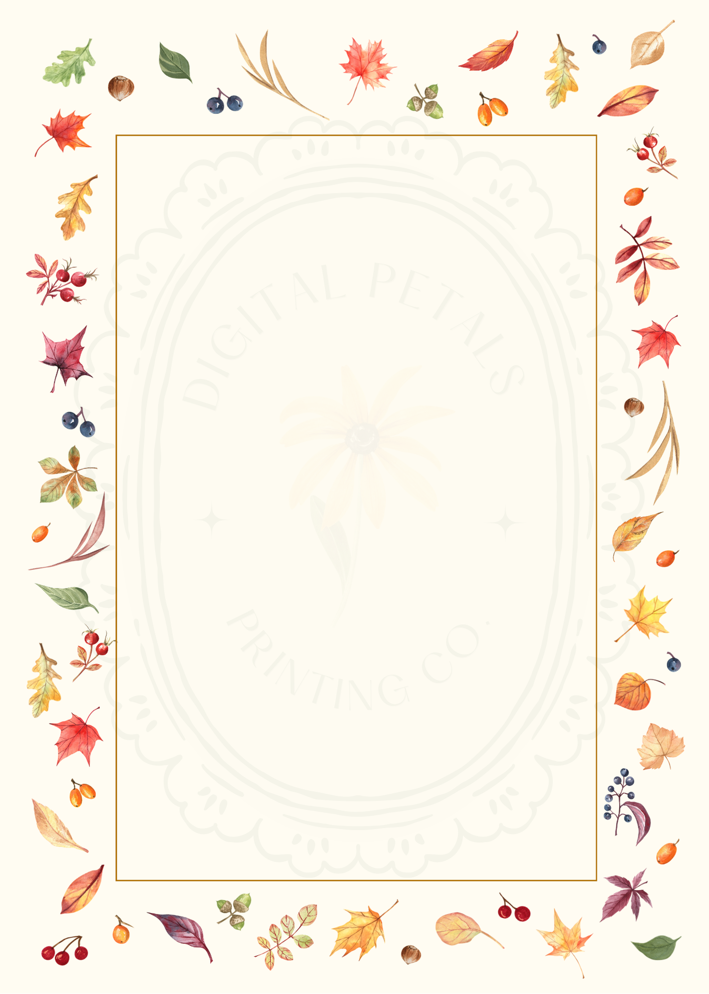 Terracotta & Cream Fall Leaves Baby Shower Welcome Sign | Editable Canva Template | Digital Download