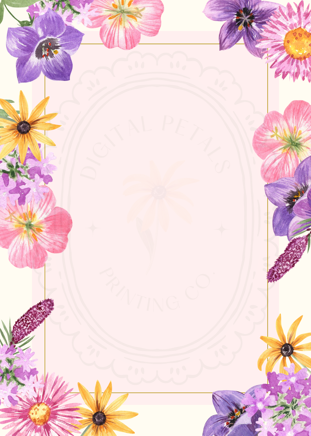 Wildflower Cottagecore Bridal Shower Welcome Sign | Editable Canva Template, Floral Botanical Spring