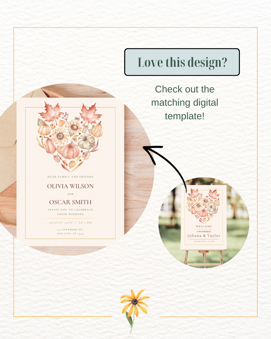 Burgundy Fall Leaves Watercolor Wedding Welcome Sign Template | Editable Digital Download