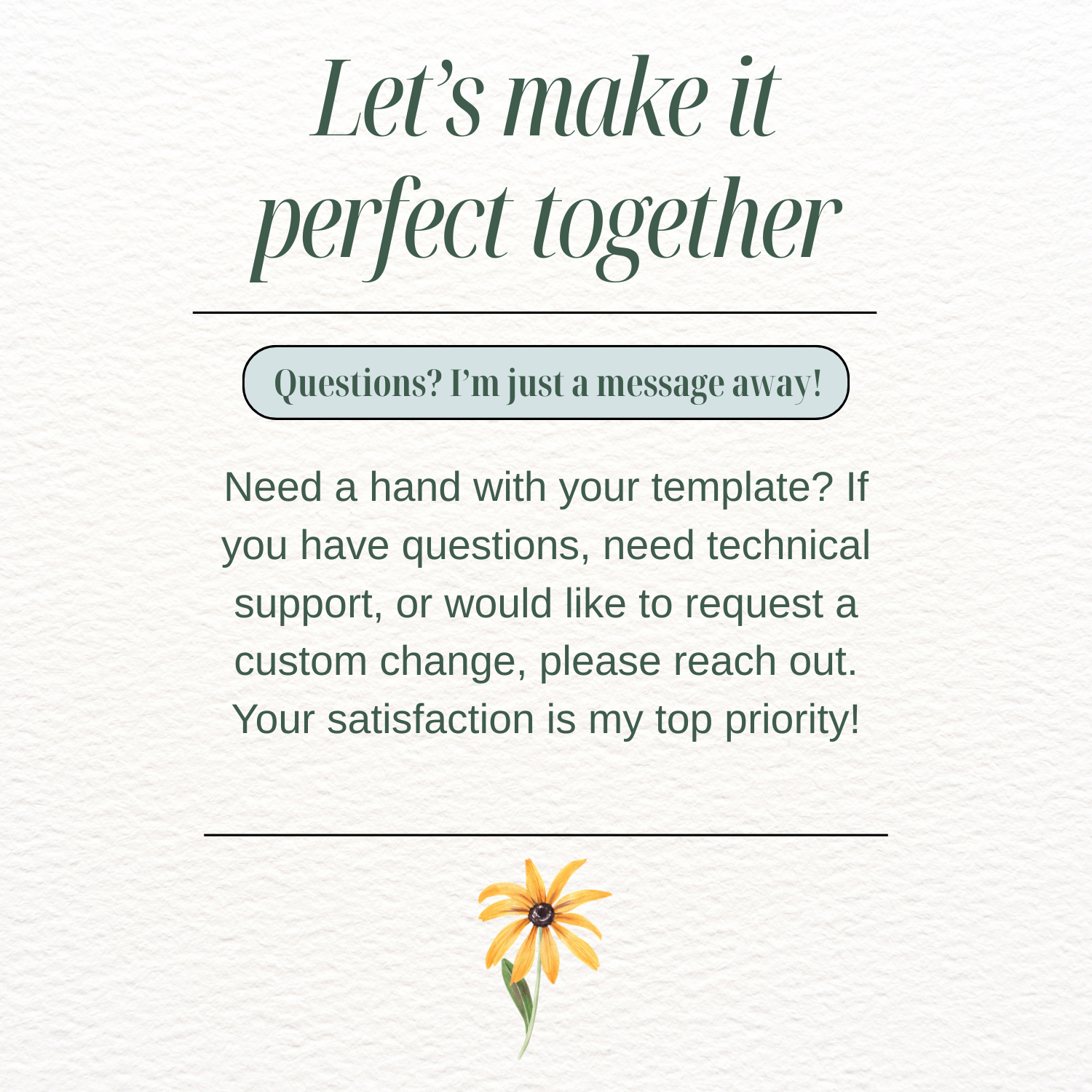 Lavender & Cream Spring Heart Thank You Card Template | Editable Canva Digital Download